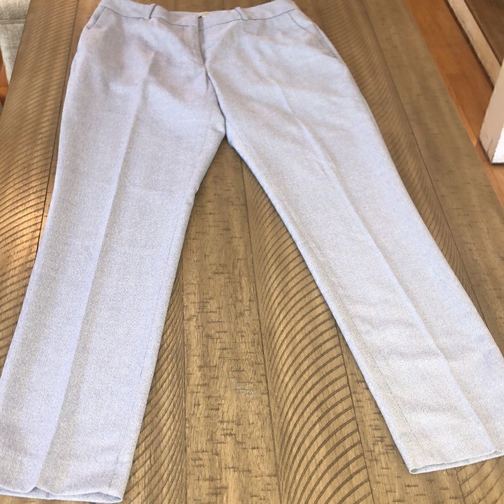 NWT Coupe Etroite 🇫🇷 4 Pocket Slim Pants in Ice 🧊 Blue w/Elastane Stretch - Picture 5 of 17